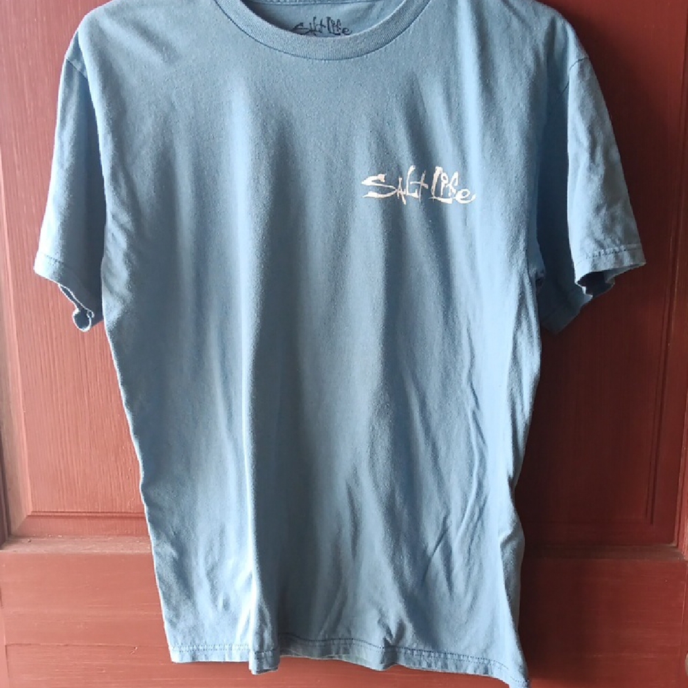 Salt Life Blue Short Sleeve Tee
